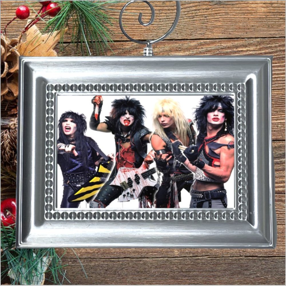 Motley Crue Rock Band Christmas Tree‎ Ornament